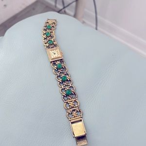 Vintage Nivada  Ladies Windup Bracelet Watch As Is